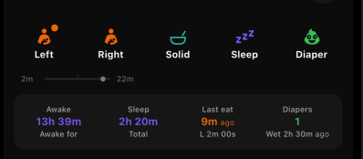 Know exactly how much your baby ate today screenshot